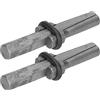 jerss Spaccapietre Strumento per la Lavorazione del Marmo Cuneo Mountain Plug Zeppe Scalpello per Scalpellino Scalpello a Punta per Spaccalegna per Espansione Roccia da 14 Mm