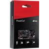 YXZZZZ Per Oregon 72EXJ091G PowerCut 3/8 - Catena per sega a denti per saltare a 91 maglie, 71,1 cm