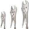 TEKTON Straight Jaw Locking Pliers Set (3-Piece) | PLK90004