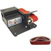 VXDEFP Mini levigatrice a nastro elettrica Lucidatrice fai-da-te Affilacoltelli Affilacoltelli Smerigliatrice multifunzionale Affilatrice for bordi(Generation 2)