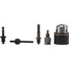 Lisher Convertitore mandrino di perforazione 3-16Mm 1/2 Pollici-20UNF Adattatore di cambio filettatura SDS-Plus 1/4 Pollici Boccola esagonale 1/2 Pollice