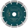 EXTOL INDUSTRIAL Disco diamantato segmento, taglio a secco, 125 x 22,2 mm