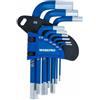 WORKPRO Set di chiavi a brugola 9 pezzi