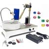 YANDDEA Gemma Sfaccettatura Rettificatrice 120w 1800rpm Gioielli Smerigliatrice Piatta Lucidatore Rock Lucidatore Strumento di Lucidatura Gioiello Lucidatore Angolare