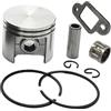 UYTGFO Adatto for STIHL MS250 MS 250 025 Motore Parti di ricambio 1123 030 2000 Kit guarnizione marmitta cuscinetto anello pistone motosega da 42,5 mm