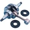 UYTGFO Adatto for Husqvarna 450 Rancher 445 450e 445e II Motosega Albero motore Pezzi di ricambio Cuscinetto a sfere ad aghi for albero motore Kit paraolio