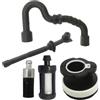 UYTGFO Adatto for motosega Stihl 017 018 MS170 MS180 MS 170 180 Parti in gomma A-f-t-e-r-m-a-r-k-e Carburatore Collettore di aspirazione Kit tubo flessibile olio combustibile