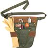 Tressify Cintura per attrezzi da giardinaggio in tela cerata con vita regolabile, organizer per attrezzi da giardino multitasche, marsupio impermeabile per uomini e donne giardinieri