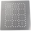 Generic Stencil a Griglia Universali, Design 6 in 1 di Alta qualità per Accessori Reballing BGA153/162/169/186/221/254/EMMC