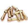 Beufee 10 pezzi pinza in ottone da 0,5 a 3,2 mm mini ottone mini smerigliatrice elettrica cambio rapido trapano mandrino set di punte smerigliatrice elettrica accessori per utensili