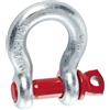 Provence Outillage CT59/0214 Morsetto a cavallotto ad alta resistenza, Argento/Rosso, 3.2 tonnellate