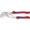 Knipex 86 05 180 Slip-joint pliers pliers - Pliers (Slip-joint pliers, 3.5 cm, Chromium-vanadium steel, Plastic, Blue/Red, 18 cm)