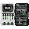 FLEX Set di punte per avvitatore a percussione StackPack Impacks, 45 pezzi, FAM10103-45