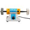 MooBeey Piccoli gioielli elettrici lucidatrice da tavolo set lucidatrice 10000 RPM regolazione continua velocità smerigliatrice gioielli banco multifunzionale lucidatrice per gioielli giada