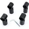 Castuvy Black 1.02, connettore a tubo inclinato a T