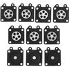 DORFEY 10 pezzi/lotto guarnizione membrana carburatore gruppo membrana di dosaggio carburatore for motosega 2500 3800 4500 for wal bro D20-WAT 95-526-98
