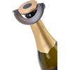 AdHoc FV52 tappo denso per champagne e champagne GUSTO, plastica/silicone, nero e oro