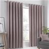 Fusion - Strata - Coppia di tende con occhiello oscurante - 168cm larghezza x 137cm lunghezza, Rosa chiaro