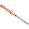 Eacam Strumento di Scalpello del Tornio, Manico Ergonomico, Acciaio Ad Alta velocità, Coltello a Triangolo Obliquo, per la Lavorazione del Legno