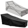 Comfysail - Telo impermeabile per lettino da sole, per esterni, giardino, patio, con custodia, 208 x 76 x 41/79 cm, colore: Nero