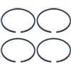 DORFEY 4 pezzi di anelli pistone 58 mm x 1,5 mm adatti for Sth-il MS070 070 MS720 090 076 MS760 Kit pistone cilindro motosega Ricambio parte 1106 030 2003
