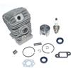 LIWaaGe Kit cilindro pistone da 40 mm for motoseghe 021 MS210 MS210C MS210C-BE Z MS210Z, numeri di parte: 1123 020 1218 1123 020 1221 1123 020 1219