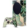 Head Case Designs Licenza Ufficiale Elisabeth Fredriksson Foglie e Dadi Mix Arte Pacchetto Console Da Gioco Wrap E Pelle Per Controller Compatibile con Xbox Series S Console & Controller Bundle