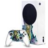 Head Case Designs Licenza Ufficiale Riza Peker Cavallo Mix Arte Pacchetto Console Da Gioco Wrap E Pelle Per Controller Compatibile con Xbox Series S Console & Controller Bundle
