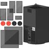 N//B Copertura Antipolvere Compatibile con Xbox Series X Console, Kit Filtro Antipolvere In PVC, Protezione Antipolvere Superiore e Posteriore