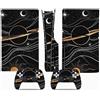 YLMKMVLCZC Pelle Decalcomania Per PS5 Slim Skin Disc Edition Console E Controller Vinyl Cover Skins Wraps Resistente Ai Graffi Compatibile No Shrinkage Forte Adesione 31767 Avvolgimento Della Pelle