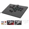 SIXSIR Haute42 - Controller senza leva U16 per giochi arcade: pannello graffiti fai da te, cerchi retrò, serie U16, interruttore a 16 tasti a basso profilo in cristallo, controller RGB personalizzato per
