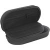 VBESTLIFE Custodia da trasporto per PS Vita, per PS Vita Slim, per 3000, antiurto, custodia da viaggio rigida con 10 slot per schede di gioco, tasca in rete e cerniera per caricabatterie, nero
