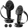 APEXINNO Custodia per Impugnature per Controller VR per Accessori Oculus Quest 3S/Quest 3, Protezione per Controller in Silicone per Quest 3S/3, con Cinturino Regolabile Sulle Nocche, Ventosa
