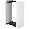 FAUOSWUK Set di Accessori, Rack per Giochi con Dock di Ricarica per Controller e Gancio per Cuffie, Compatibile con Console 1545
