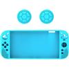 Generico Custodia in silicone per console di gioco per Switch 2 Custodia protettiva in pelle Custodia protettiva antiurto per Switch2 (blue)