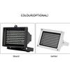 Fesjoy Array di Lampade a Infrarossi per Visione Notturna Custodia in Alluminio Impermeabile IP65 per la Sicurezza di Telecamere CCTV Esterne (Bianca)