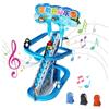 Generico Giocattolo Per Arrampicata Su Scale Del - Set Di Binari Per Scale Elettriche Automatiche, Giocattolo Per Vagone Musicale Lampeggiante A LED | Giocattol Educativo Per Lo Sviluppo Delle Abilit