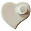 Handmade Gessetti profumati 25 cuori 2.8x2.3cm segnaposto matrimonio,nozze