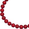 Collana di perle di conchiglia rosse