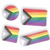 Generic LGBT Progress Pride Flag Pelle, Progresso bandiera dell'orgoglio perno