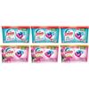 Bio Presto Power Caps, 3 Color + 3 Igiene & Freschezza, Detersivo Lavatrice Predosato In Capsule, 6 Confezioni Da 18 pezzi, totale Lavaggi