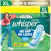 Whisper Ultra Clean Sanitario con ali - 30 pezzi (XL)