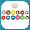 HOLIN 20 x Cerotto Colorato Sensore Diabete Dexcom G7, Cerotti Impermeabili, Diabete Misuratore Glicemia e Colesterolo, Taping Kinesiologico per Misuratore Diabete, Cerotti Diabetici per Sensori CGM
