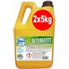 Midor Detergente pavimenti STOP INSETTI, ST 2 x 5000 ml, con estratti di Citronella, Geranio e TEA TREE OIL, tiene lontano gli insetti e animali striscianti dalla tua casa (2x5kg)