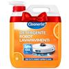Die Seifenblase Cleanerist | 1L Detergente Robot Lavapavimenti Arancia (66 dosi) - 15ml su 300ml - Universale per tutti i modelli - Concentrato 1:20 - Senza aloni