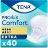 TENA ProSkin Comfort Extra Protezioni Anatomiche per Incontinenza - 40 Pezzi