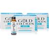 GOLD COLLAGEN Active - Collagene Integratore Liquido con Vitamina C e Glucosamina, Integratore Articolazioni al Collagene Bovino con Acido Ialuronico per Capelli Ossa Pelle, 30 Flaconi da 50 ml