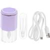 NIYANGLE Macchina Portatile per Pulizia Superfici Ricarica USB in ABS, Pulitore Elettrico per Occhiali da Vista per Casa e Ufficio, Set Completo Cavo USB