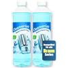 Die Seifenblase Cleanerist | 2 X 1L Pulitore per testina di rasatura Liquido di ricarica per Braun Clean & Renew (Series 3/5/7/8/9) - Sostituzione per la ricarica di 20 cartucce di pulizia CCR - Rasoio liquido