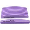 BBAUER 5pcs lime per nail art in spugna colorata 100/180 professionale tampone per unghie per barche smeriglio bordo smerigliatrice tamponi per manicure blocco-5 pezzi viola